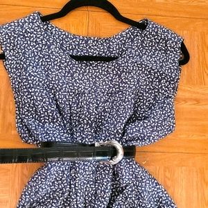 Vintage/Cottagecore Pull Over Floral Dress
